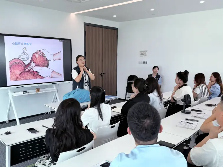 Empowering Workplace Safety: CPR and Occupational Health Training at HANYAN