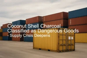 Coconut Shell Charcoal Classified as Dangerous Goods – Supply Crisis Deepens