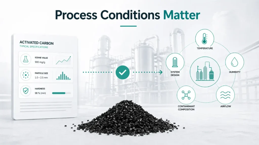 Why Activated Carbon Selection Should Be Based on Process Conditions